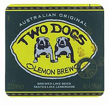 Логотип компании Two Dogs 'Lemon Brew'.jpg