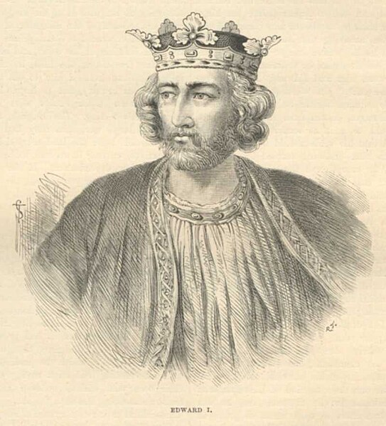 File:Edward I of England - Illustration from Cassell's History of England - Century Edition - published circa 1902.jpg