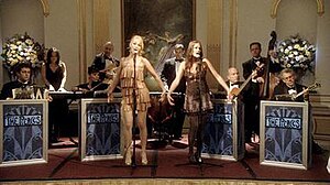 The Pierces performed live during the Cotillion.