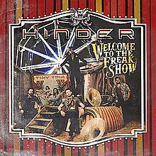 welcome freakshow hinder album wikipedia cover upload