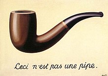 The Treachery of Images, by René Magritte (1929)