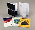 More printed presentation folders for various businesses