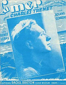 Ла Мер, Шарль Трене, партитура издана во Франции, 1946.jpg