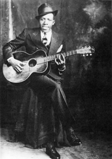 Robert Johnson's studio portrait, circa 1935—one of only two known published photographs