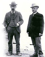 4. Earp (left) at age 63, circa 1903