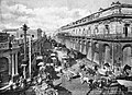 Plaza del Vapor showing the Calle Galiano at the corner of Calle Reina