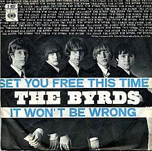 1966 Dutch picture sleeve of "Set You Free This Time/It Won't Be Wrong"