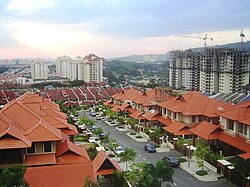 A view of TTDI & 1 Utama from Jalan Datuk Sulaiman in TTDI.