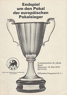 1975 Piala Eropa Winners' Cup Final match programme.jpg