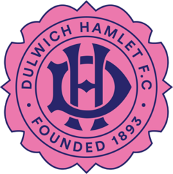 Оригинальная эмблема Dulwich Hamlet, созданная в 1893 году и вновь представленная в 2018 году по случаю 125-летия клуба.
