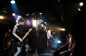 MarBell performing in Tokyo, 2008.