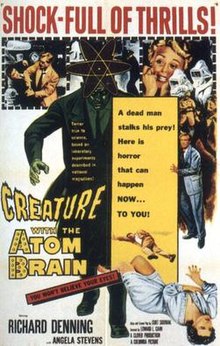 Creature with the atom brain 1955 poster.jpg