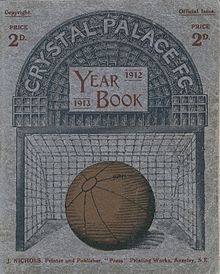 Front cover of a year book.