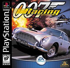 007 Racing US PlayStation box cover