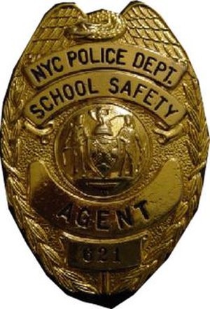 NYPD School Safety badge