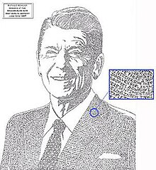 Ronald Reagan by Los Angeles Pop Art.