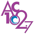 Logo for AC 102.7 (2011-2019)