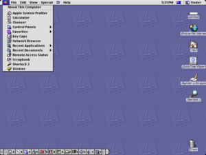 Mac OS 9.0.4 emulovaný uvnitř souboru SheepShaver emulator.png