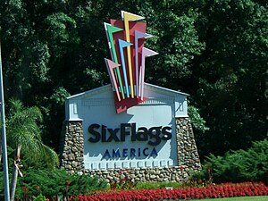 Six Flags America (Entrance)
