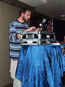 Luke Vibert performing at Liquid Lounge in Cork City on 21 November 2008