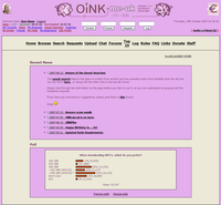 Скриншот главной страницы OiNK.cd - 18.10.2007.png