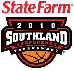 2010 Southland Conference men's basketball tournament logo.JPG