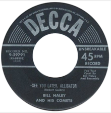 See You Later Alligator Bill Haley Decca 1956.png