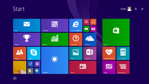 Výchozí úvodní obrazovka Windows 8.1 Pro.png