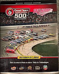 2012 Good Sam Roadside Assistance 500 program cover