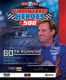 2020 Supermarket Heroes 500 program cover