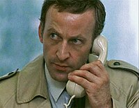 Bob Peck as Ronald Craven in the 1985 eco-thriller Edge of Darkness, by Troy Kennedy Martin. The serial was so successful it was repeated on BBC One mere weeks after its initial BBC Two showing.