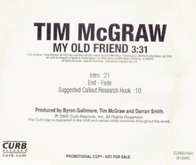 Tim McGraw - My Old Friend cover.png