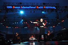 Scatterheart at the Busan Rock Festival in Korea