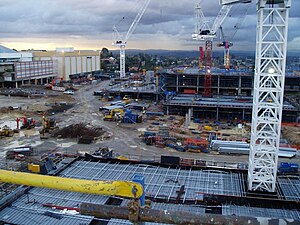 construction at westfield doncaster