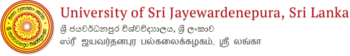 Logo of the University of Sri Jayewardenepura