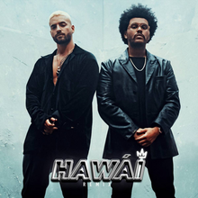 Maluma and The Weeknd - Hawái Remix.png