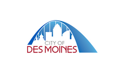 The Flag of Des Moines from 2008 until 2019