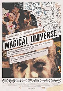 Театральный плакат `` Волшебная вселенная ''. Jpg