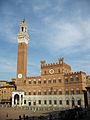 Torre del Mangia with Palazzo Pubblico (Siena)