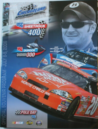 2006 USG Sheetrock 400 program cover
