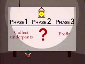 Gnomes' three phase business plan