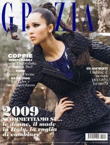 Grazia (журнал) январь 2009 cover.jpg