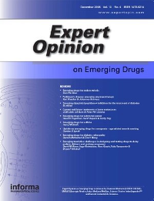 Expert Opinion on Emerging Drugs front cover