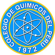 Peruvian Board of Chemists seal. ChemInstPeru.jpg