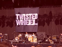 Twisted Wheel supporting Oasis at Heaton Park in Manchester June 2009
