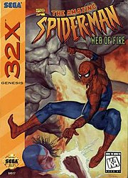 File:Spiderman Web Of Fire for Sega 32X.jpg spiderman web of fire for sega