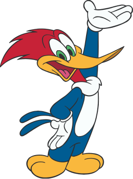 File:Woody Woodpecker.svg