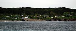 View from town wharf