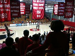 Hamer Hall aranĝas NCAA Division II-regionan basketbaloturniron.