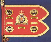 Guidon of the Royal Canadian Mounted Police (RCMP)